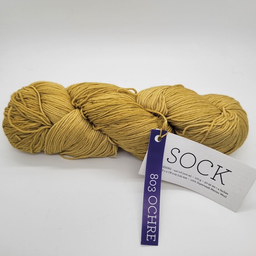 [SOK 0803] Malabrigo Sock Ochre 803