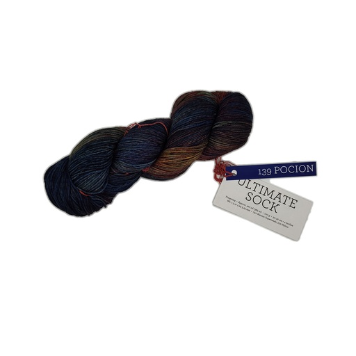 [MUS 0139] Malabrigo Ultimate Sock Pocion 139