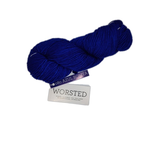 [MWR 0080] Malabrigo Worsted Azul Bolita 080