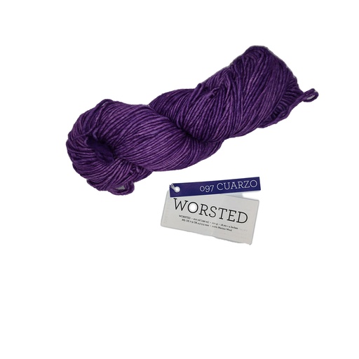 [MWR 0097] Malabrigo Worsted Cuarzo 097