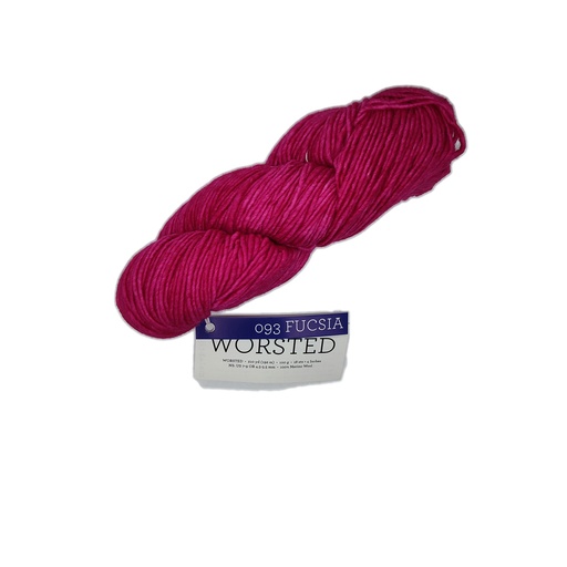 [MWR 0093] Malabrigo Worsted Fucsia 093