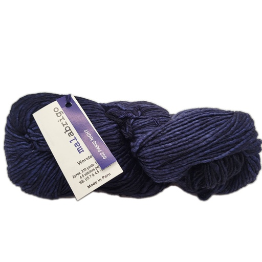 [MWR 0052] Malabrigo Worsted Paris Night 52