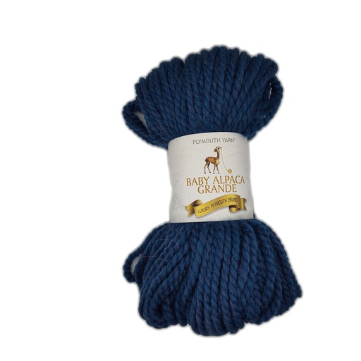 [BAG 7706] Plymouth Baby Alpaca Grande Blue Heather 7706 