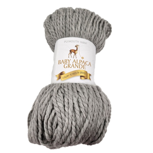 [BAG 0401] Plymouth Baby Alpaca Grande Lt Grey 401