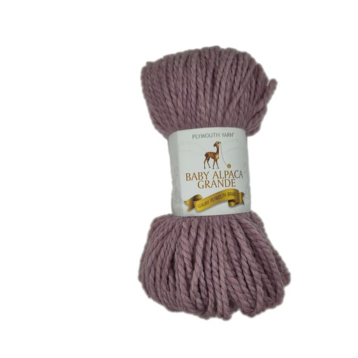 [BAG 7718] Plymouth Baby Alpaca Grande Pink Heather 7718