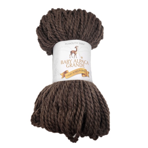 [BAG 0213] Plymouth Baby Alpaca Grande Walnut Heather 213