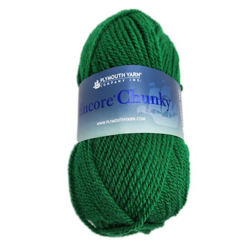 [ENC CH0054] Plymouth Encore Chunky Kelly Green 054