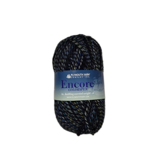 [ENC C7810] Plymouth Encore Colorspun Green/Grey 7810