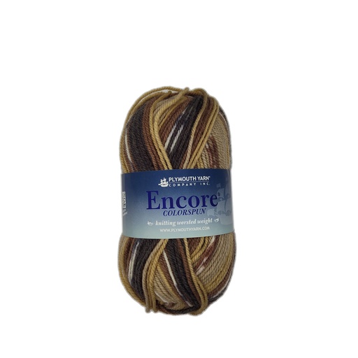 [ENC C8127] Plymouth Encore Colorspun Grey Neutral 8127