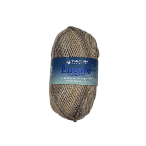 [ENC C7596] Plymouth Encore Colorspun Natural 7596