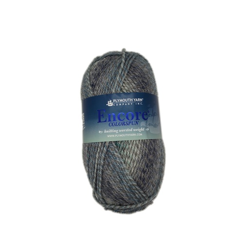 [ENC C7991] Plymouth Encore Colorspun Oceandrift 7991