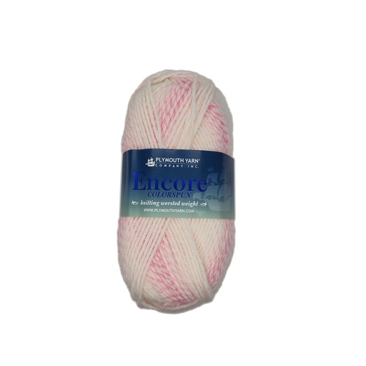 [ENC C7746] Plymouth Encore Colorspun Strawberry 7746