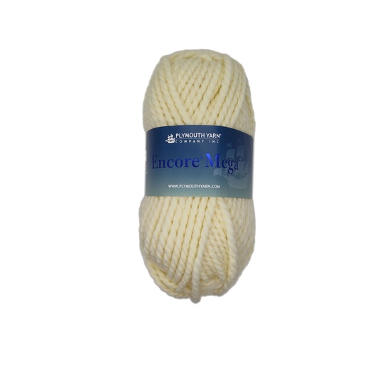 [ENC M0256] Plymouth Encore Mega Winter White 256