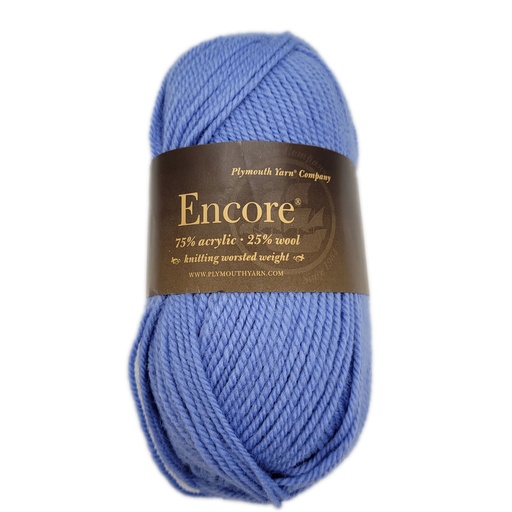 [ENC 0471] Plymouth Encore Worsted Blue Hydrangea 471
