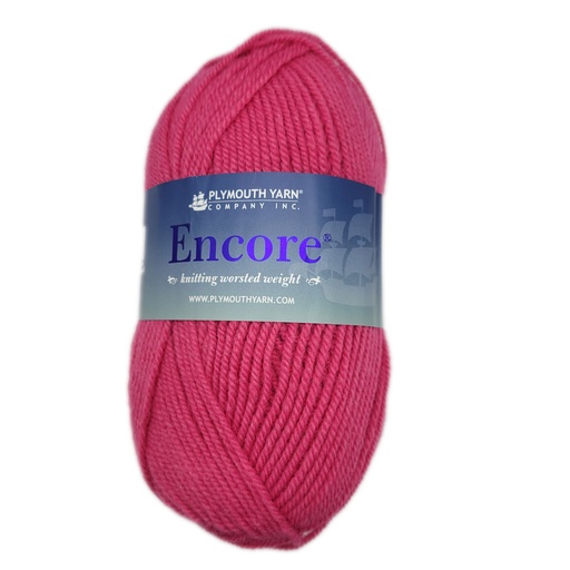[ENC 0137] Plymouth Encore Worsted California Pink 137