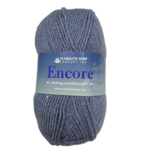 [ENC 0685] Plymouth Encore Worsted Denim Heather 685