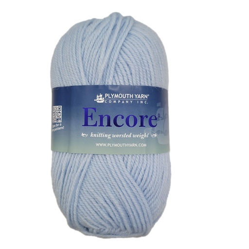 [ENC 0793] Plymouth Encore Worsted Lite Blue 793