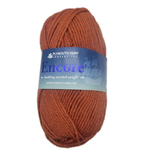 [ENC 1236] Plymouth Encore Worsted Pumpkin Pie 1236