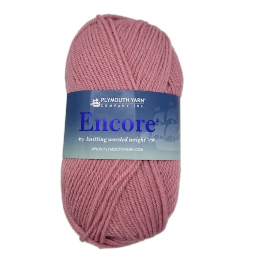 [ENC 9408] Plymouth Encore Worsted Rose Bud 9408