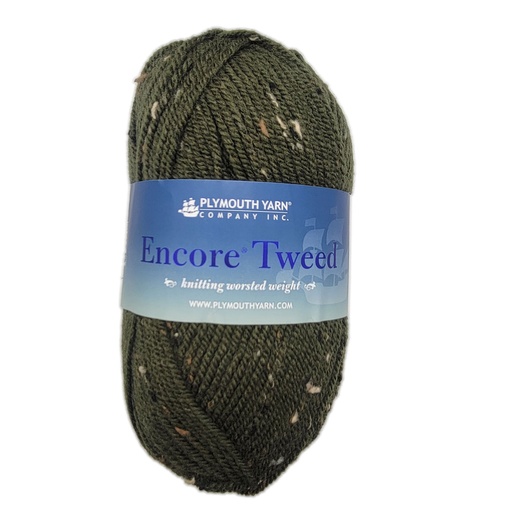 [ENC T3525] Plymouth Encore Worsted Tweed Hunter 3525