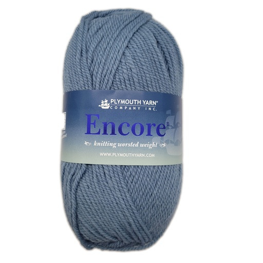 [ENC 0515] Plymouth Encore Worsted Wedgewood 515
