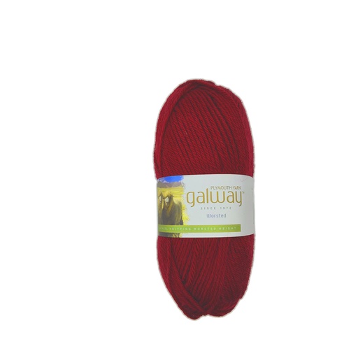 [GAL 0044] Plymouth Galway Worsted Cherry Red 0044