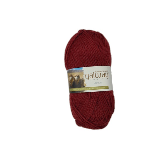 [GAL 0182] Plymouth Galway Worsted Crimson 0182 (discontinued)