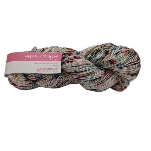[HAP S0107] Plymouth Happy Feet 100 Splash Tuscan Spice 107