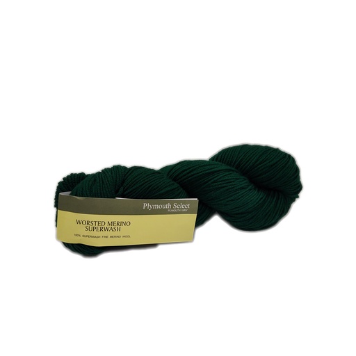 [WMS 0004] Plymouth Worsted Merino Superwash Green 04 (discontinued)