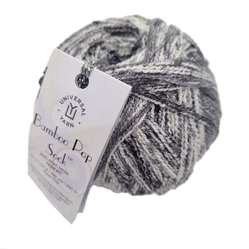 [BPO 0401] Universal Bamboo Pop Sock Overcast 401