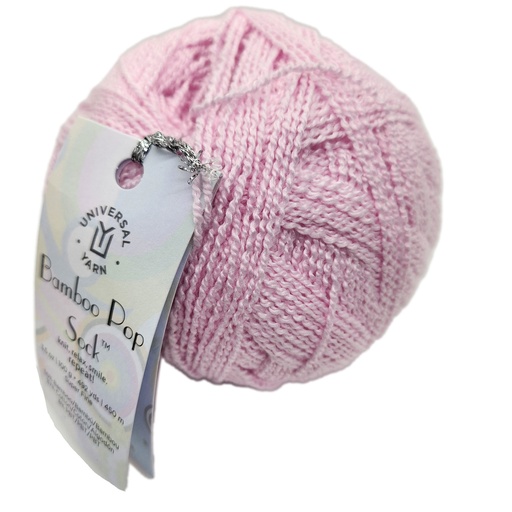 [BPO S0605] Universal Bamboo Pop Sock Solid Lotus 605
