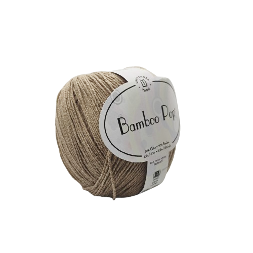 [BPS 0110] Universal Bamboo Pop Solid Sand 110