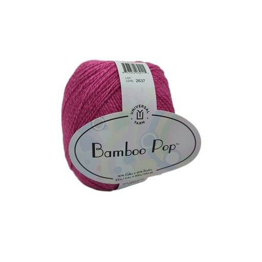 [BPS 0114] Universal Bamboo Pop Solid Super Pink 114
