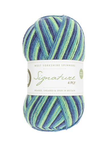 [SIG 0831] West Yorkshire Spinners Signature 4 Ply Cocktails Collection Blue Lagoon 831