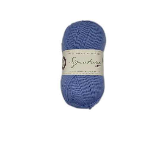 [SIG 0325] West Yorkshire Spinners Signature 4 Ply Cornflower 325