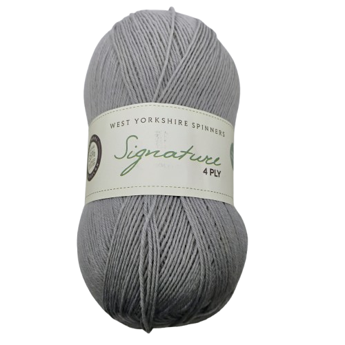 [SIG 0129] West Yorkshire Spinners Signature 4 Ply Dusty Miller 0129