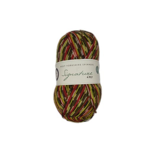 [SIG 1170] West Yorkshire Spinners Signature 4 Ply Green Woodpecker 1170