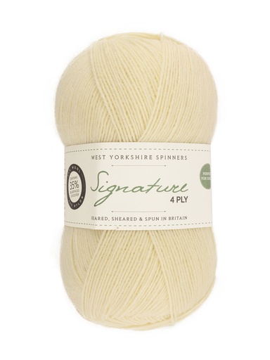 [SIG 0010] West Yorkshire Spinners Signature 4 Ply Milk Bottle 10