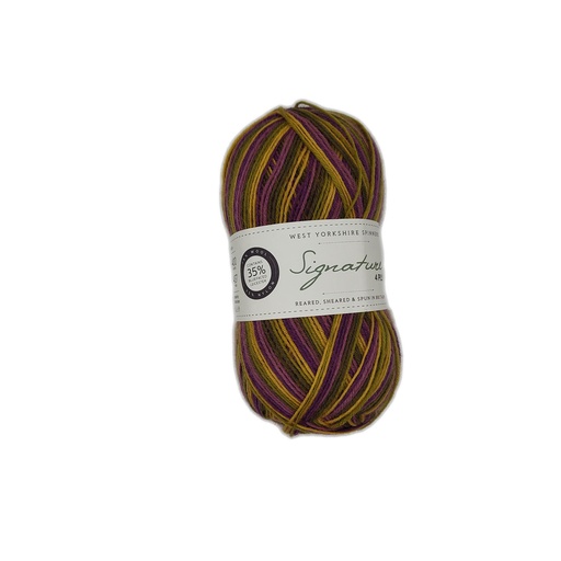 [SIG 0811] West Yorkshire Spinners Signature 4 Ply Cocktails Collection Passionfruit Cooler 811