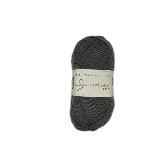 [SIG 0600] West Yorkshire Spinners Signature 4 Ply Poppy Seed 600
