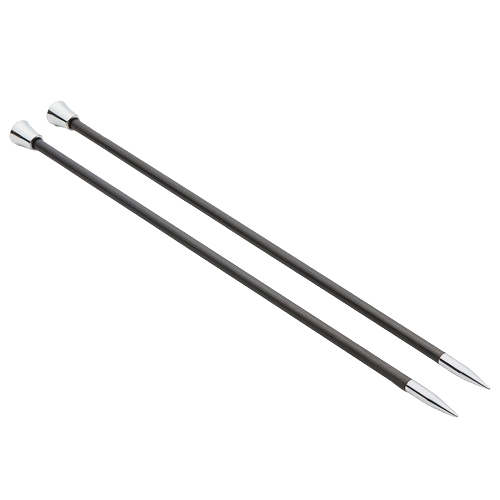 [KPKARSP10620008] Knitters Pride Karbonz 10" Single Point Needles US#6 (4mm)