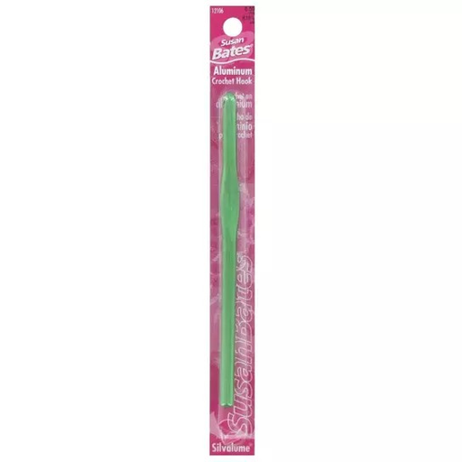 [SBCHK105 5225] Susan Bates Silvalume Crochet Hook K/10.5 (6.5mm)