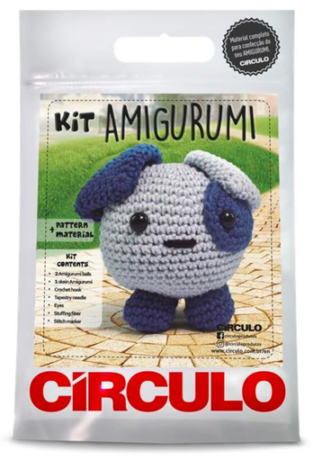 [BALL DOG] Circulo Amigurumi Kit Animal Ball Dog