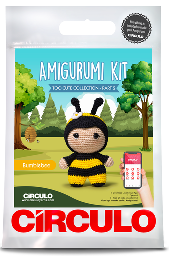 [BEE] Circulo Amigurumi Kit Collection Too Cute Bee
