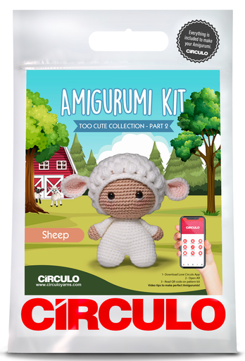 [SHEEP] Circulo Amigurumi Kit Too Cute Sheep