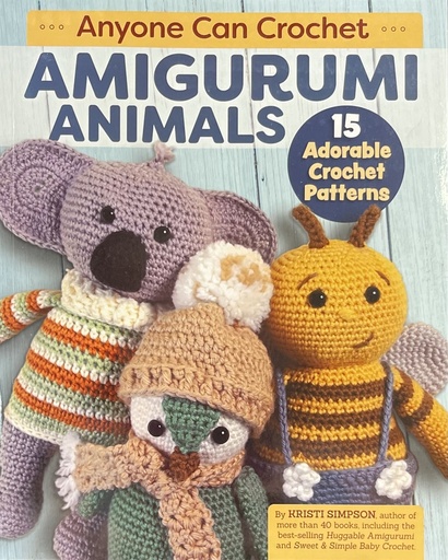[BK 51999] Anyone Can Crochet Amigurumi Animals (Crochet)