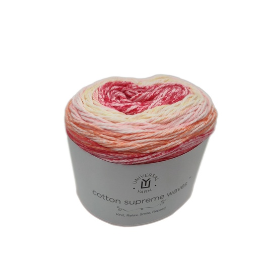[WAV 0901] Universal Cotton Supreme DK Waves Strawberry Swirl 901