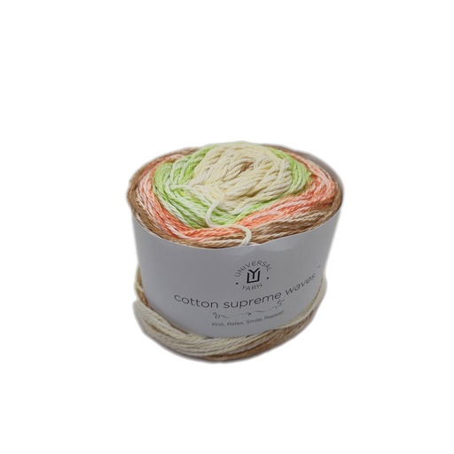 [WAV 0902] Universal Cotton Supreme DK Waves Autumn Apple 902