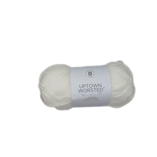 [UPT W0302] Universal Uptown Worsted White Glow 302