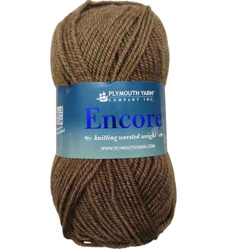 [ENC 9861] Plymouth Encore Worsted Espresso 9861